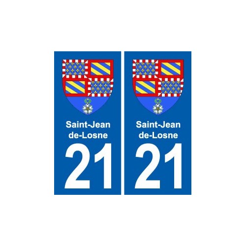 21 Selongey blason autocollant plaque stickers ville