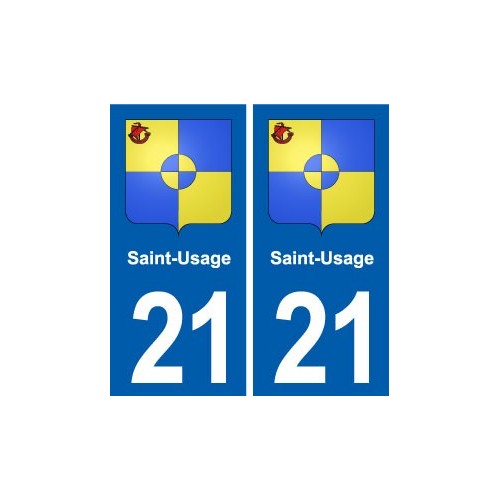21 Selongey blason autocollant plaque stickers ville