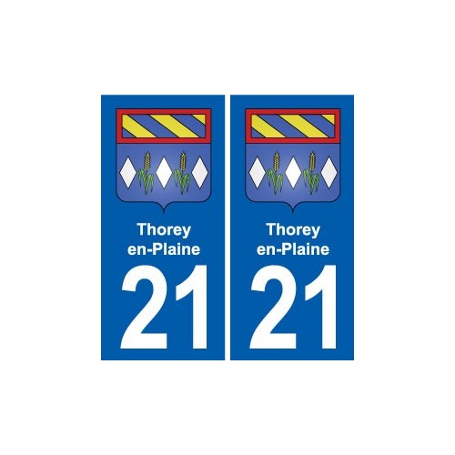 21 Selongey blason autocollant plaque stickers ville