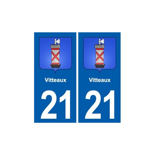 21 Selongey blason autocollant plaque stickers ville