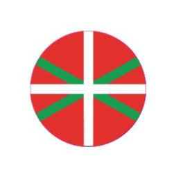 Drapeau Basque - Autocollants Stickers caches enjoliveurs  pour jante auto