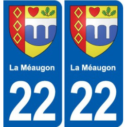 22 Plancoët blason ville autocollant plaque sticker
