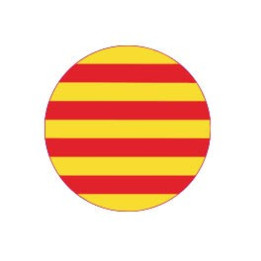 Drapeau Catalan - Autocollants Stickers caches enjoliveurs  pour jante auto