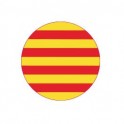 Drapeau Catalan - Autocollants Stickers caches enjoliveurs  pour jante auto