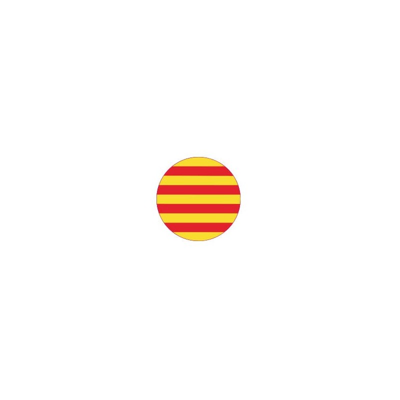 Drapeau Catalan - Autocollants Stickers caches enjoliveurs  pour jante auto
