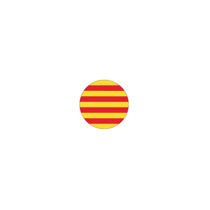 Drapeau Catalan - Autocollants Stickers caches enjoliveurs  pour jante auto