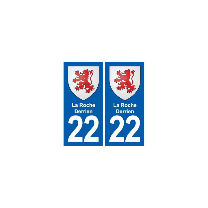 22 Plancoët blason ville autocollant plaque sticker