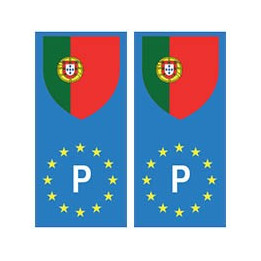 Portugal europe drapeau Autocollant
