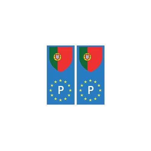 Portugal europe drapeau Autocollant