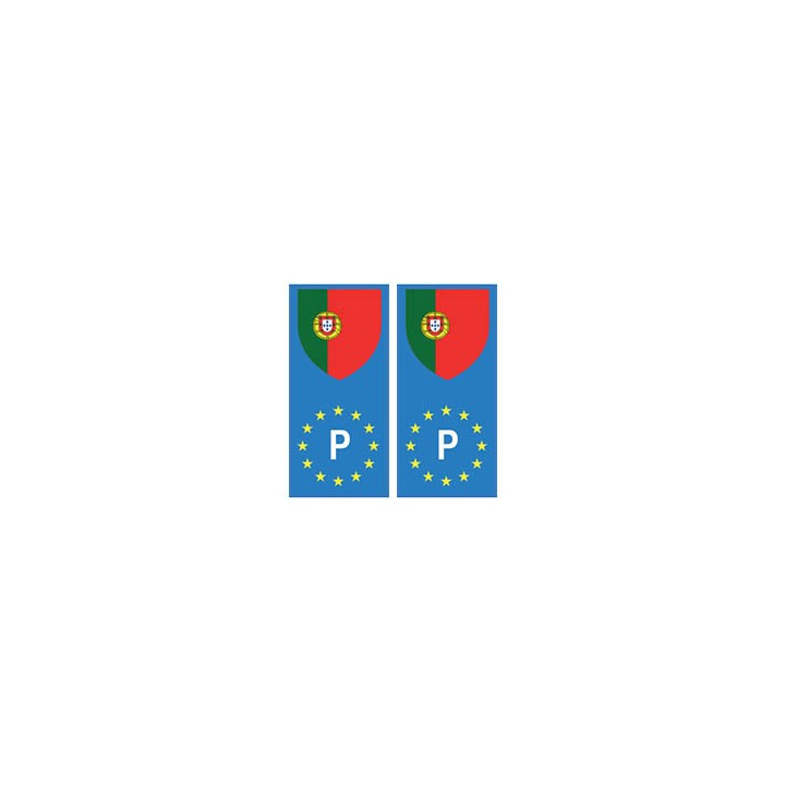 Portugal europe drapeau Autocollant