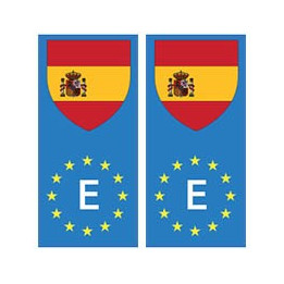 Espagne europe drapeau Autocollant