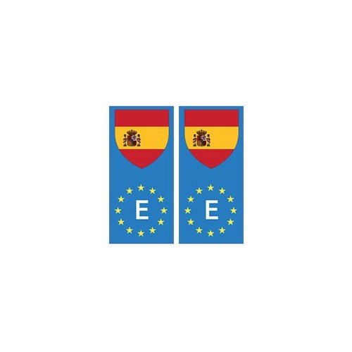 Espagne europe drapeau Autocollant