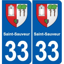 33 Blanquefort blason ville autocollant plaque stickers