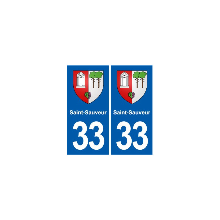 33 Blanquefort blason ville autocollant plaque stickers