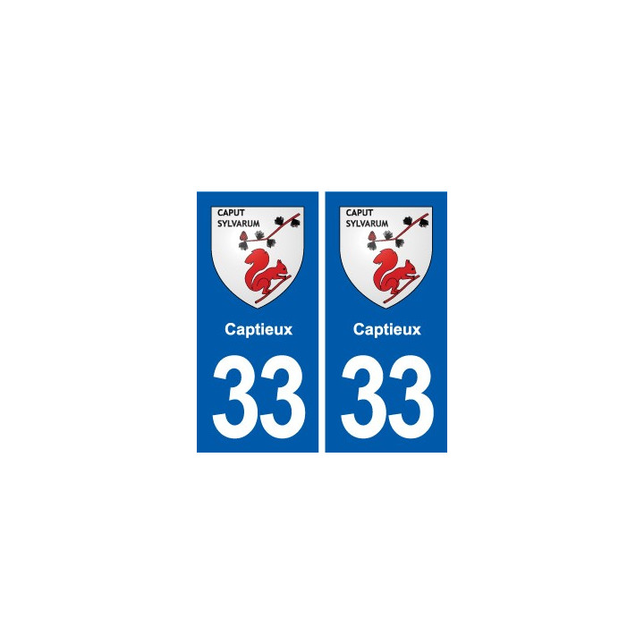 33 Blanquefort blason ville autocollant plaque stickers