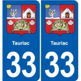 33 Blanquefort blason ville autocollant plaque stickers
