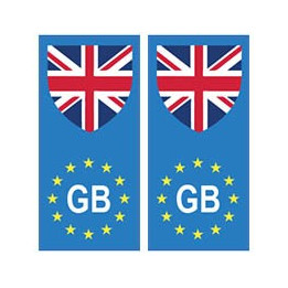 Royaume-Uni europe drapeau Autocollant