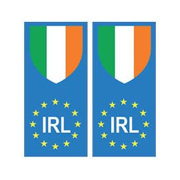 Irlande europe drapeau Autocollant