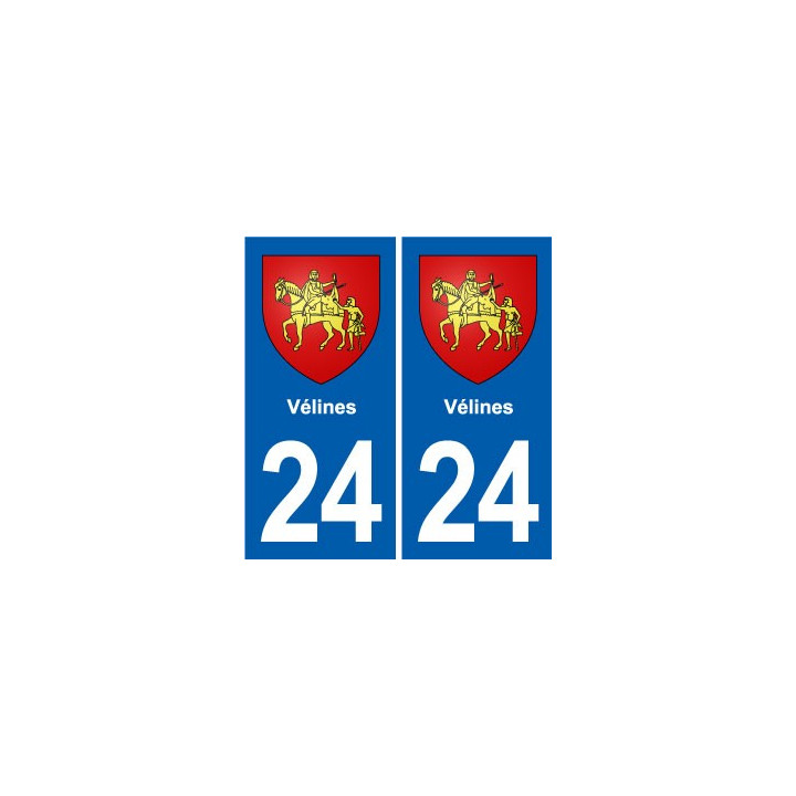 24 Coursac blason autocollant plaque stickers département