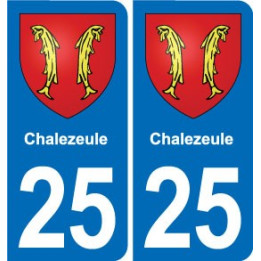25 Bavans blason autocollant plaque stickers