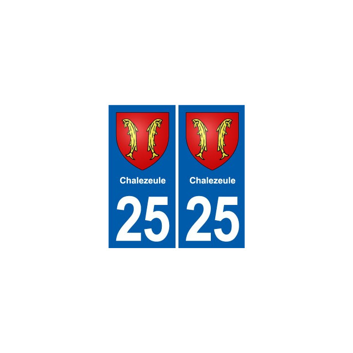 25 Bavans blason autocollant plaque stickers