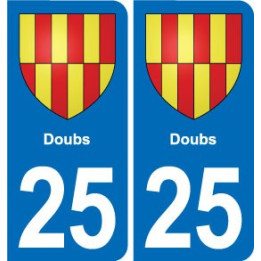 25 Bavans blason autocollant plaque stickers