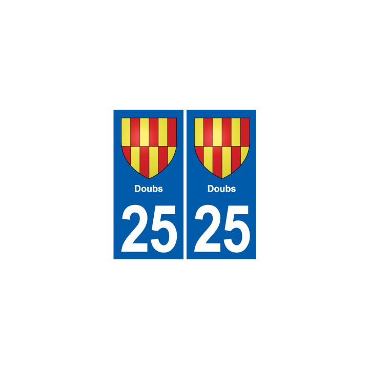 25 Bavans blason autocollant plaque stickers
