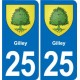 25 Bavans blason autocollant plaque stickers