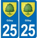 25 Bavans blason autocollant plaque stickers
