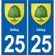 25 Bavans blason autocollant plaque stickers
