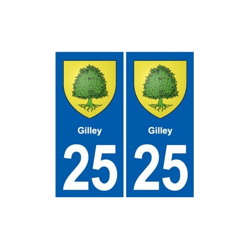 25 Bavans blason autocollant plaque stickers