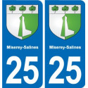 25 Bavans blason autocollant plaque stickers