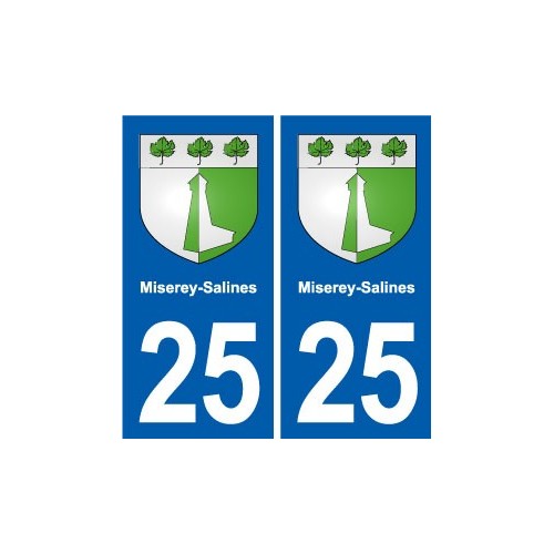 25 Bavans blason autocollant plaque stickers