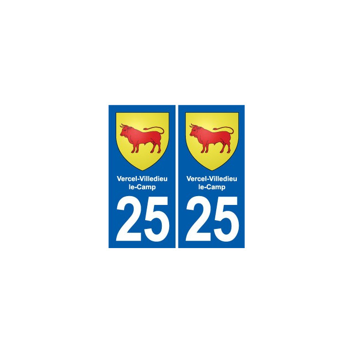 25 Bavans blason autocollant plaque stickers