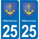 25 Bavans blason autocollant plaque stickers
