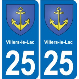 25 Bavans blason autocollant plaque stickers
