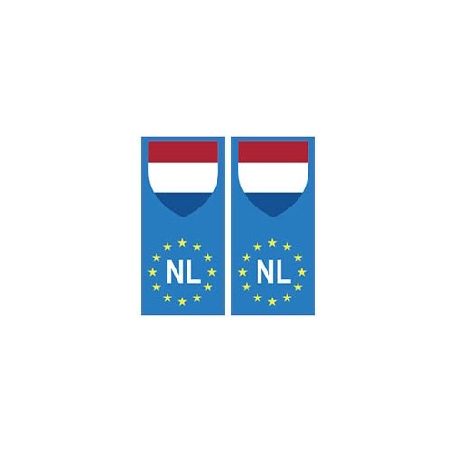 Pays-Bas europe drapeau Autocollant