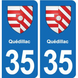 35 Janzé blason autocollant plaque stickers ville