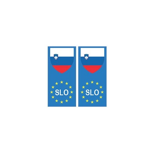 Slovénie europe drapeau Autocollant
