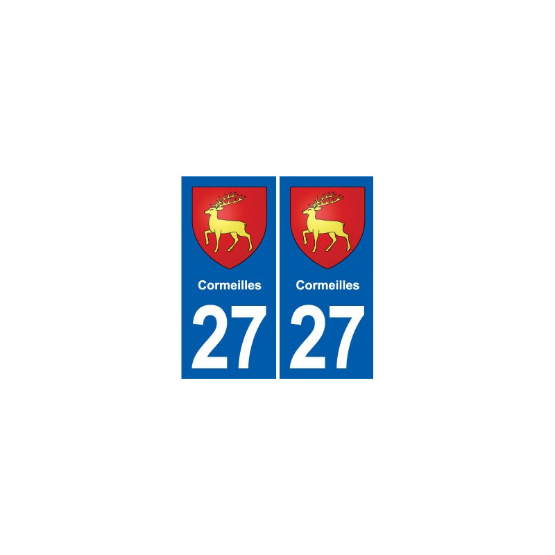 27 Léry blason autocollant plaque stickers ville