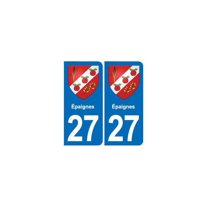 27 Léry blason autocollant plaque stickers ville