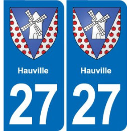27 Léry blason autocollant plaque stickers ville