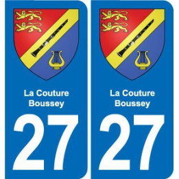 27 Léry blason autocollant plaque stickers ville