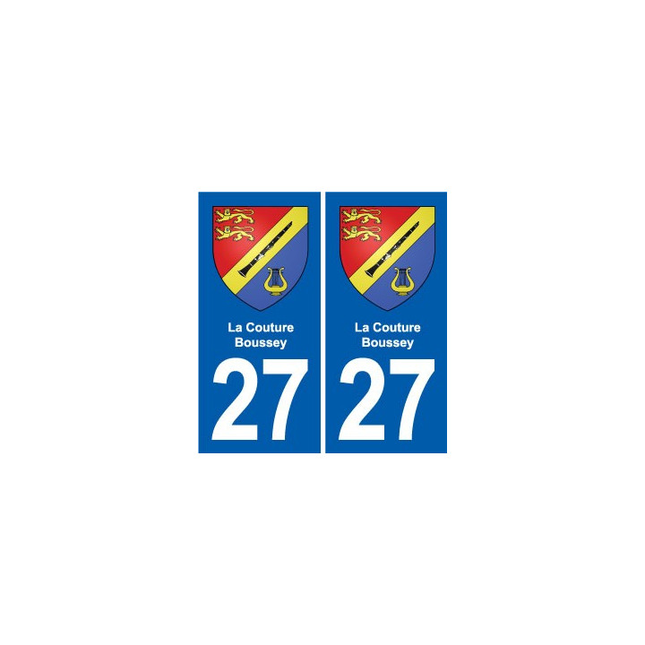 27 Léry blason autocollant plaque stickers ville