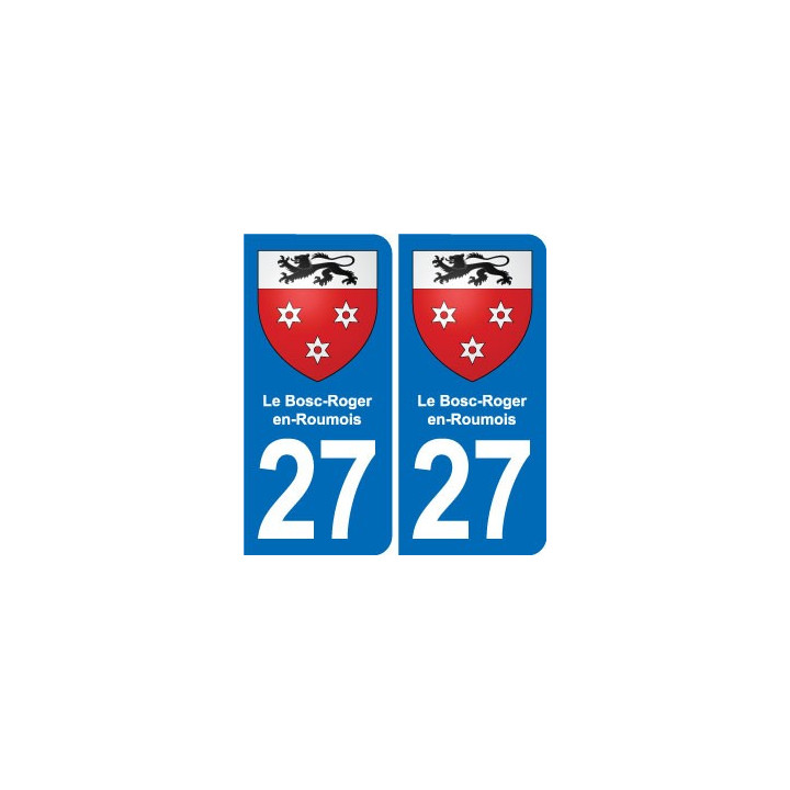 27 Léry blason autocollant plaque stickers ville