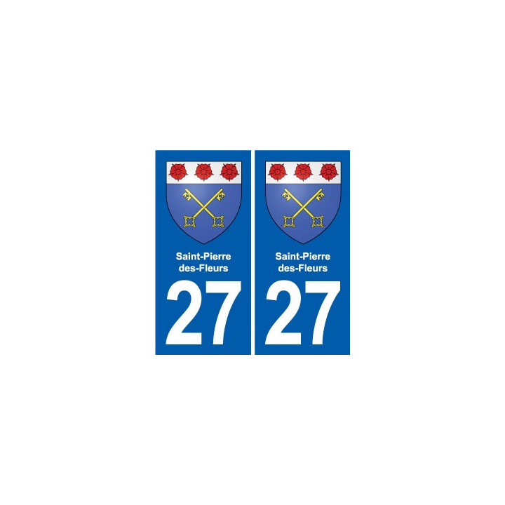 27 Léry blason autocollant plaque stickers ville