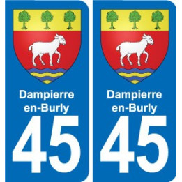 45 Chaingy blason ville autocollant plaque stickers