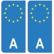 Autriche Österreich europe autocollant plaque
