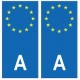 Autriche Österreich europe autocollant plaque