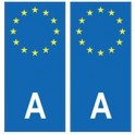 Autriche Österreich europe autocollant plaque